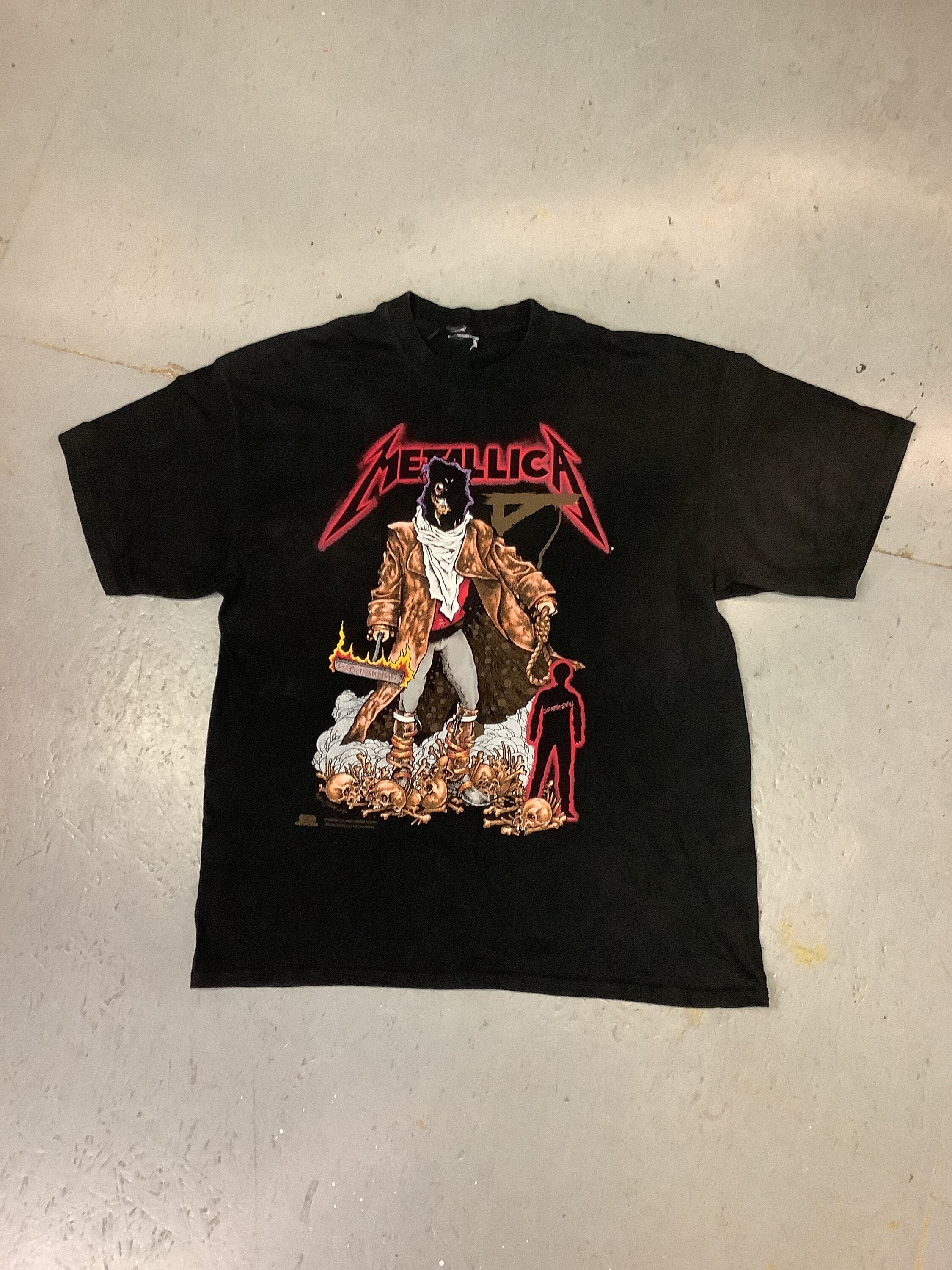 RARE Vintage Metallica Summer Sh*t '94 Pushead 1994 Metal Concert