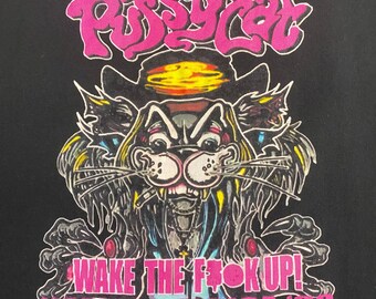 キラー 90年代 ヴィンテージ FASTER PUSSYCAT ツアー カットオフ T