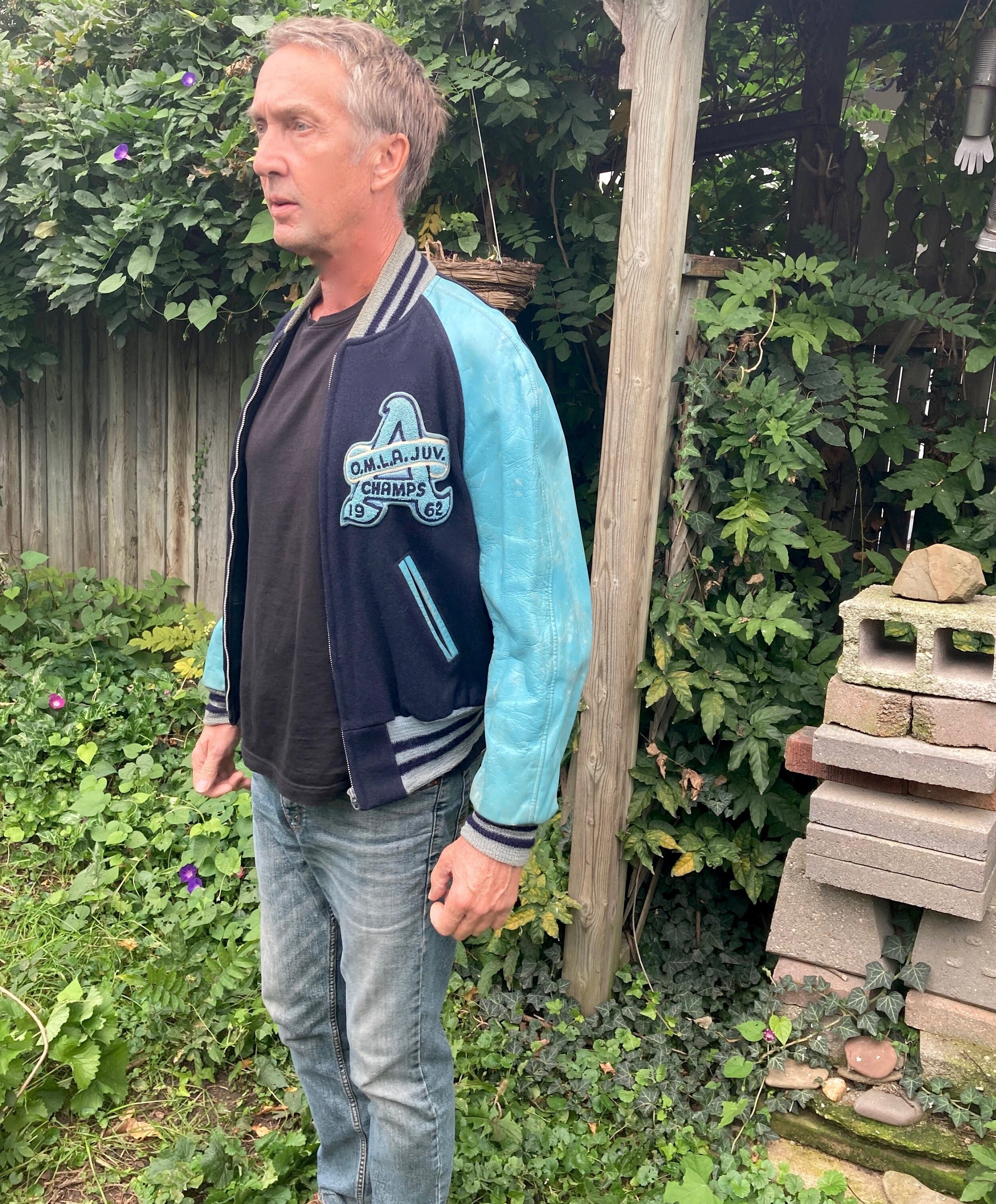 Vintage MCM 1962 champs Lacrosse Wool 