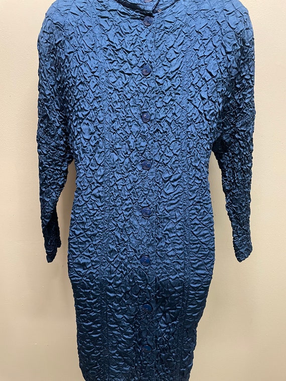 SNAZZY Daniel Lichtenstein ROYAL Blue 80’s DRESS Size… - Gem