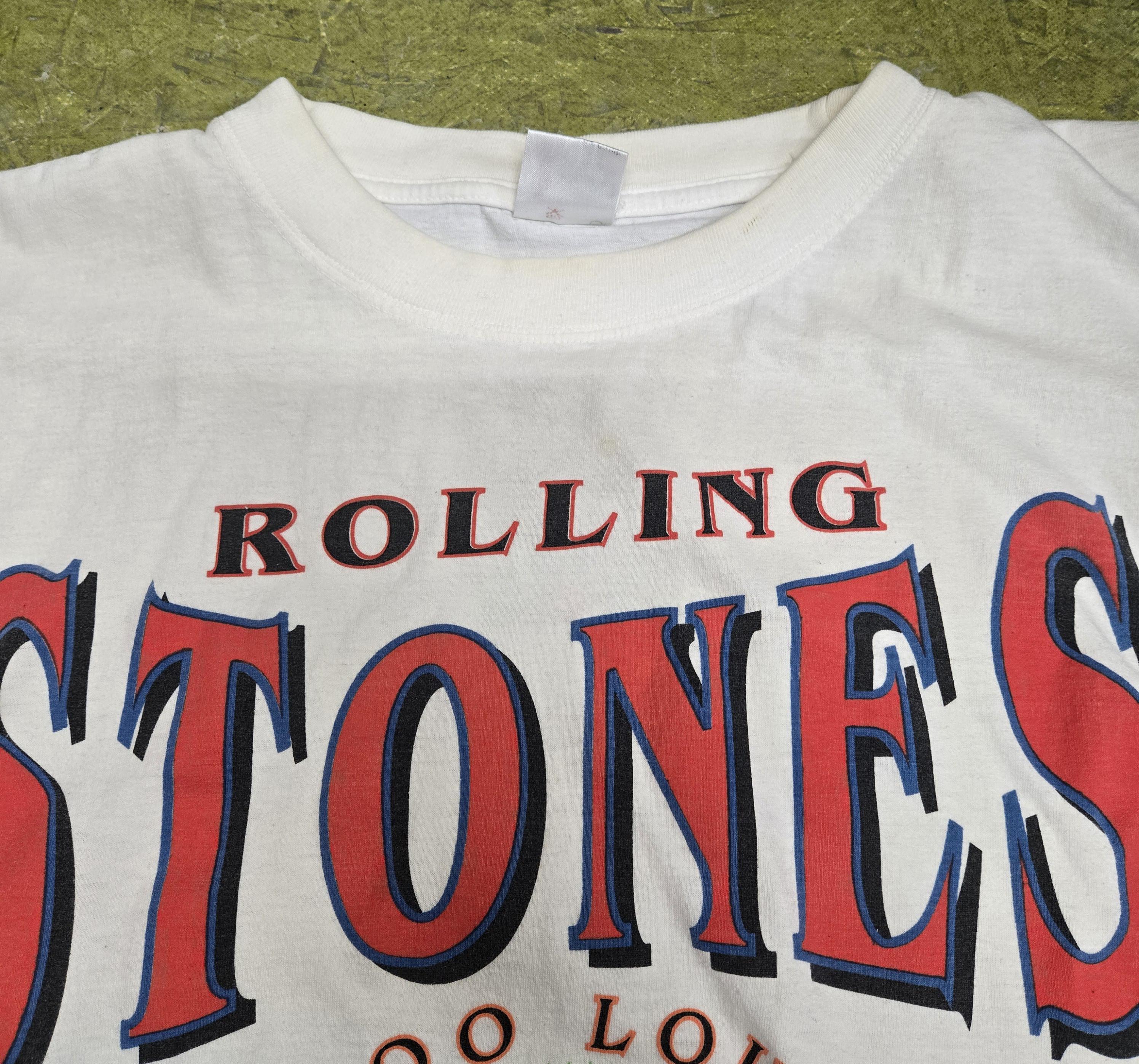 Vintage 1994 - 95 ROLLING STONES World Tour SHIRT Size Extra Large