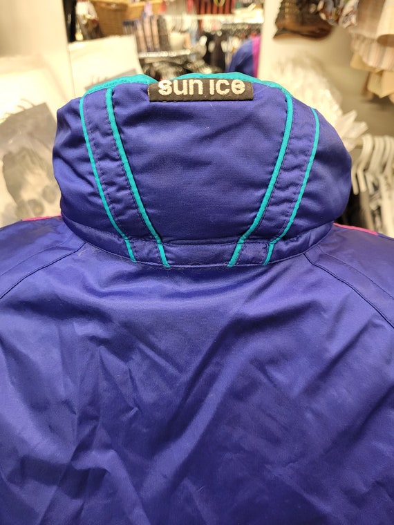 Totally TUBULAR 80’s SUN Ice Ski JACKET Made in H… - image 10