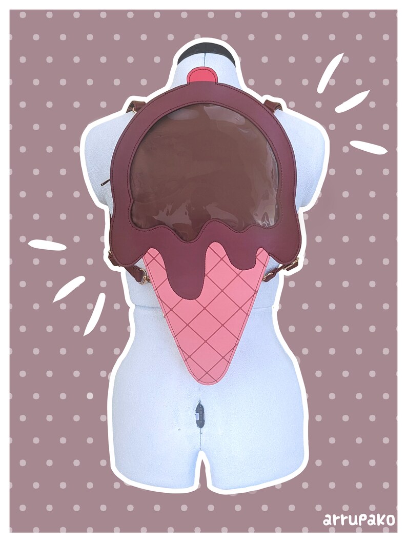 Ice Cream Ita Bag Free Enamel Pin Etsy