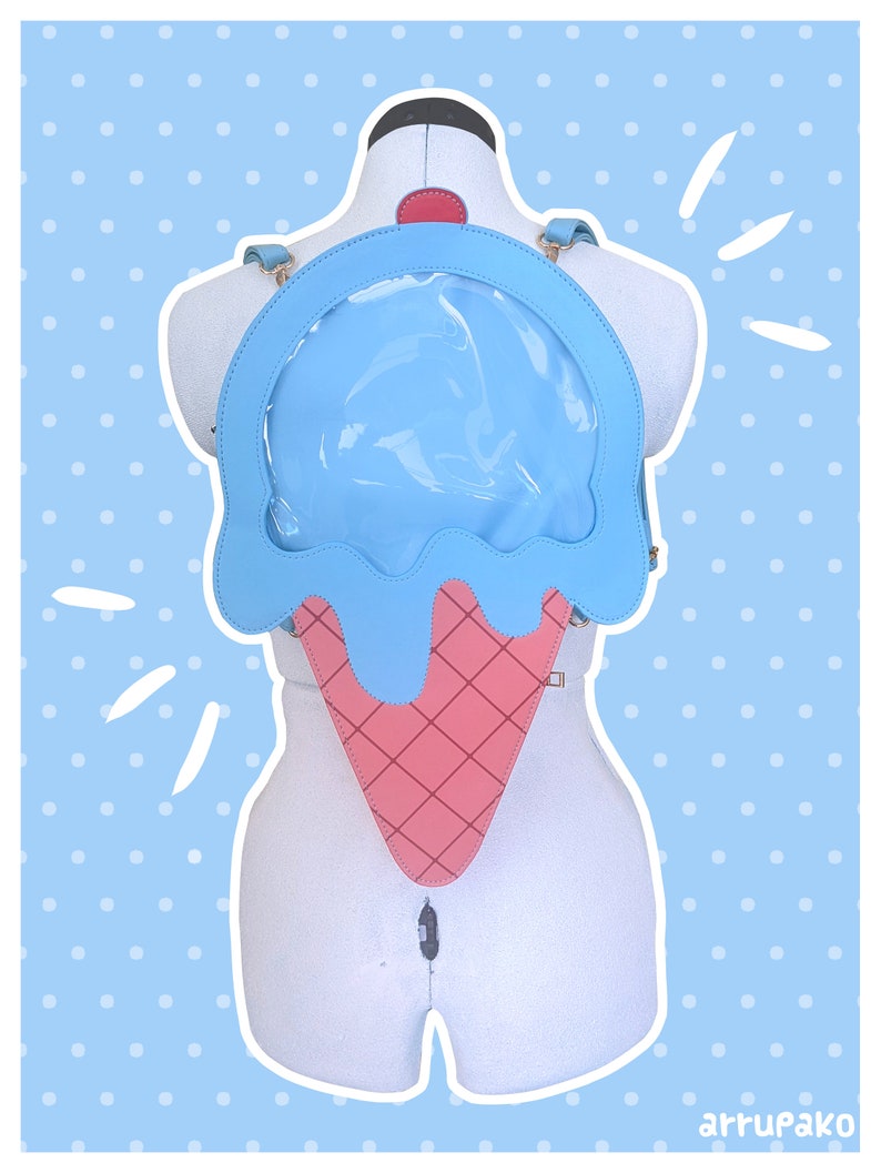 Ice Cream Ita Bag Free Enamel Pin Etsy