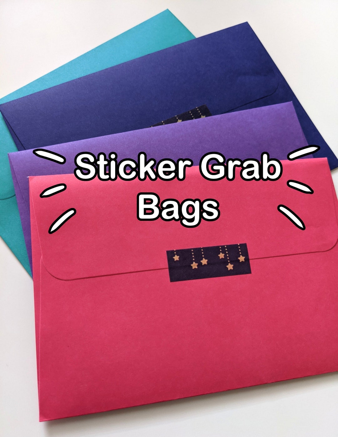 Sticker Grab Bag Etsy