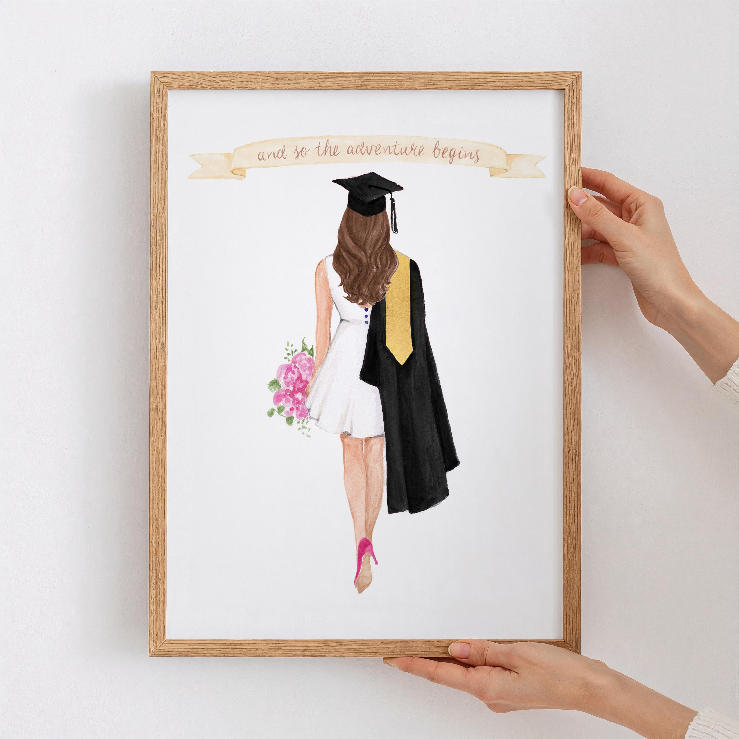 Cartello Acrilico Laurea 2024 Per Lui | Regalo Per Laureato Con Citazioni Ispiratrici | Decorazione Scrivania