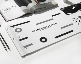 White Portfolio Etsy
