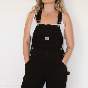 Levis overalls mens black discount