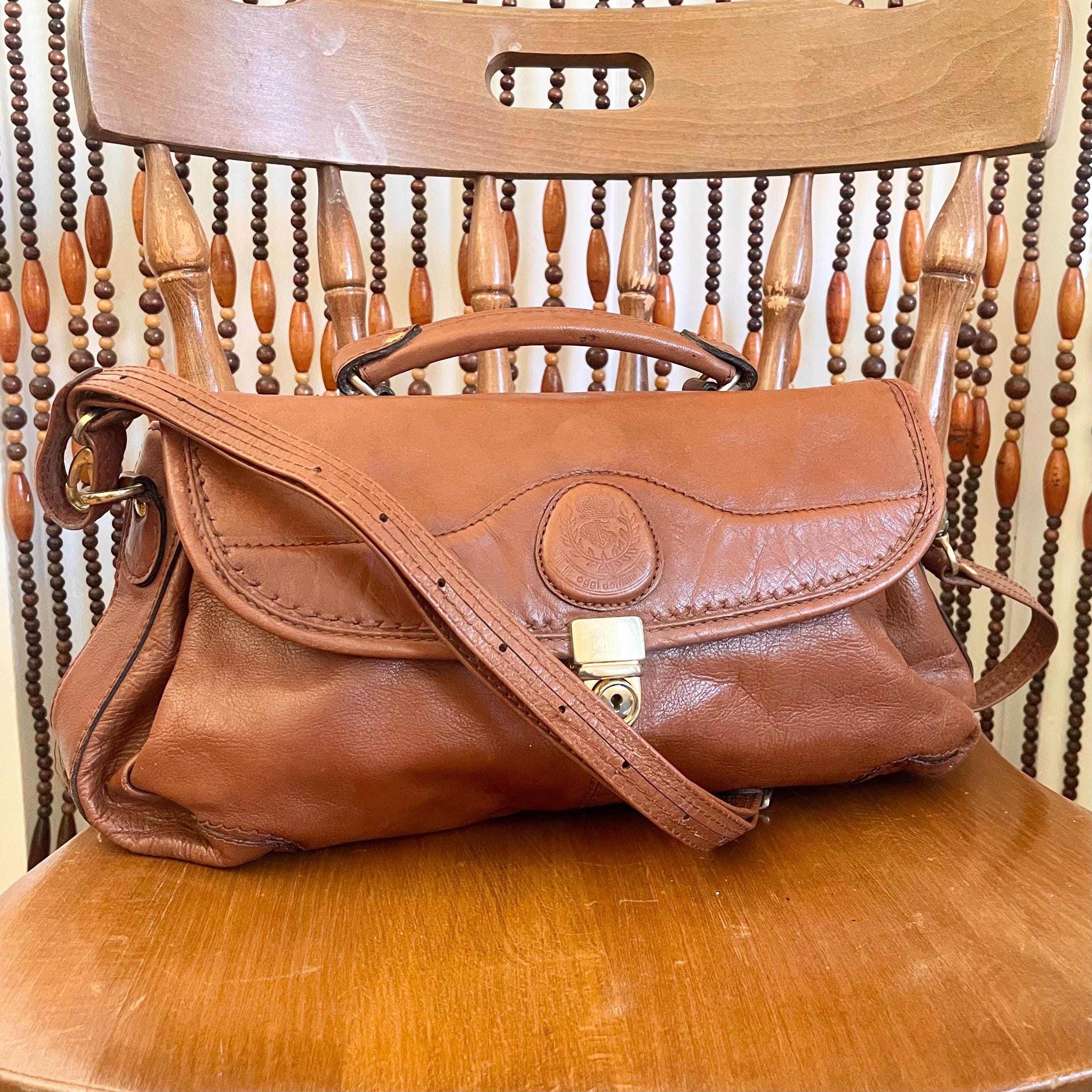 Furla Turquoise Leather Backpack-VINTAGE 90’s Turquoise 1927 Shoulder Bag| COLOGNESE 1882 main image 2