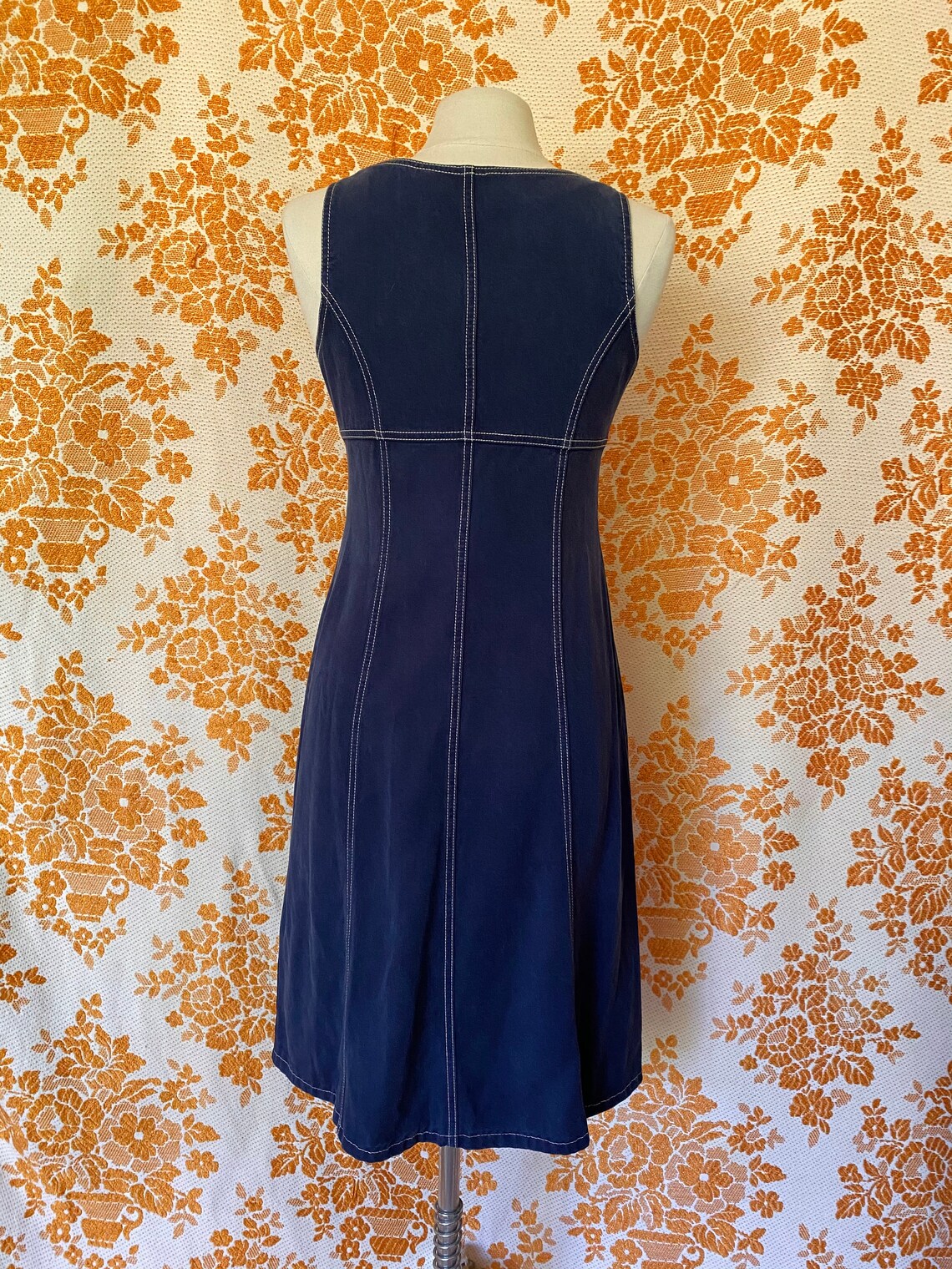 Vintage 1990s Corfu Jeans Denim Button up Dress Size 8-10 | Etsy