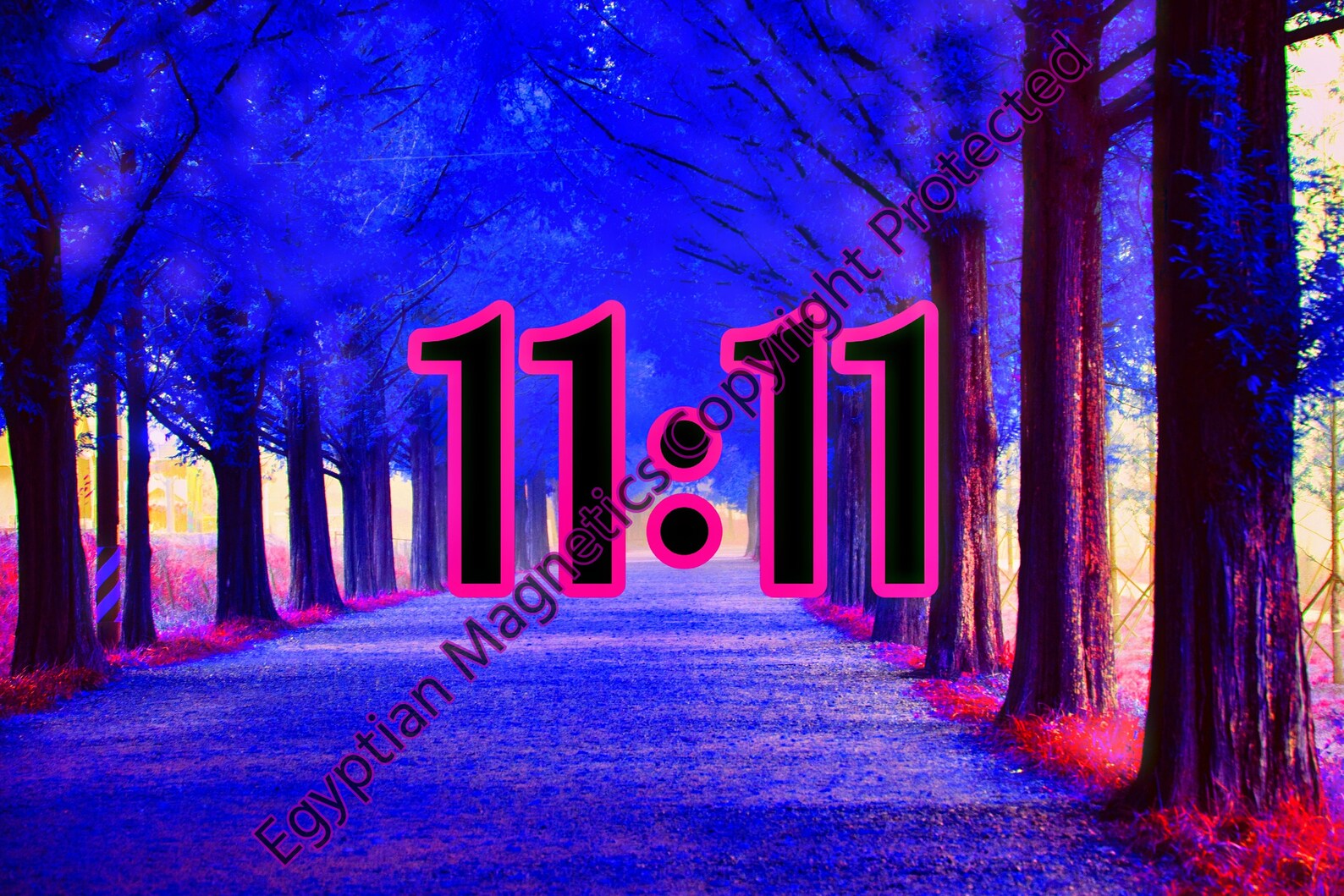 Desktop Wallpaper 1111 Angel Number - Etsy Denmark