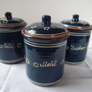 Retro mehl aufbewahrungsbox