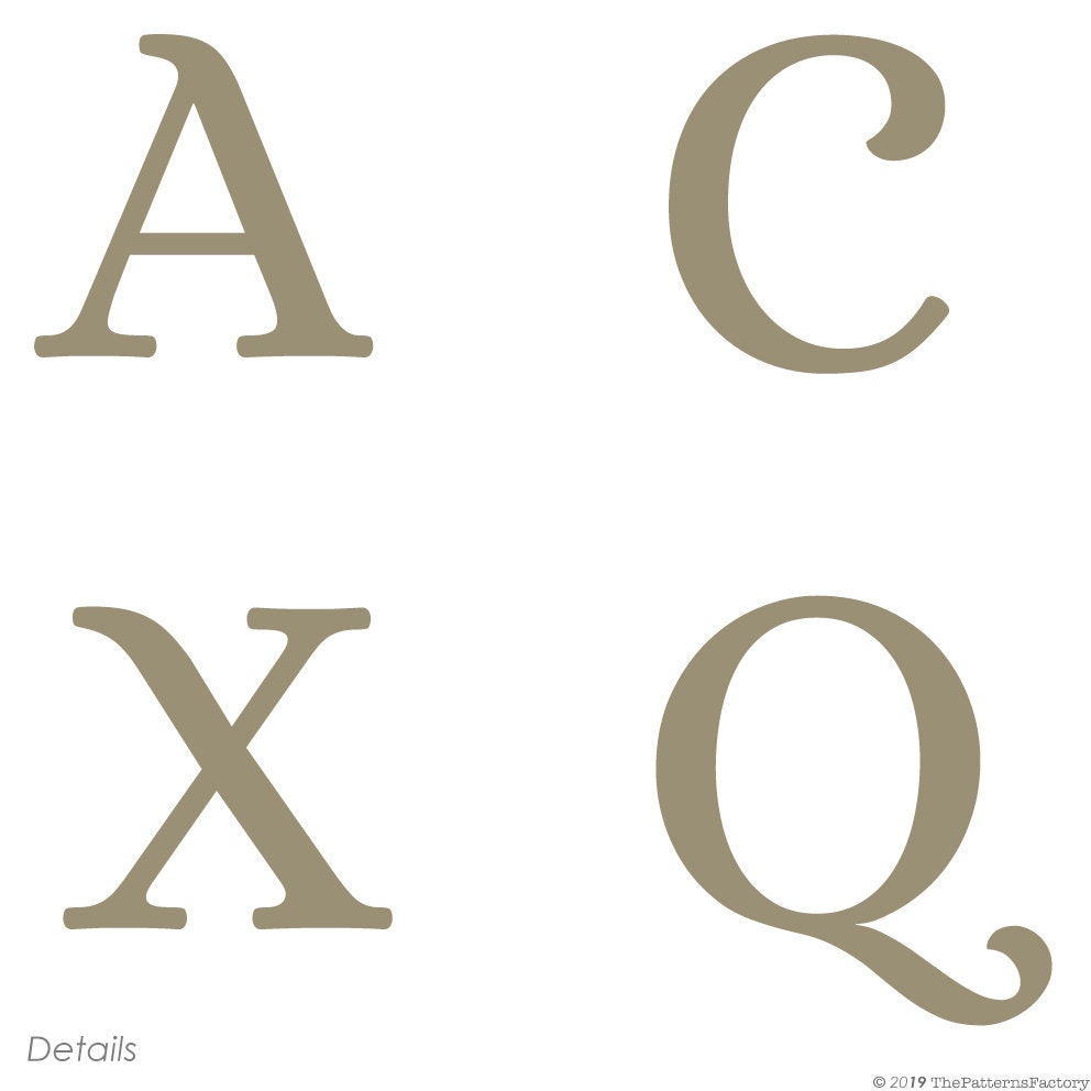 Alphabet Wall Decal Word Decal Alphabet Wall Sticker Etsy