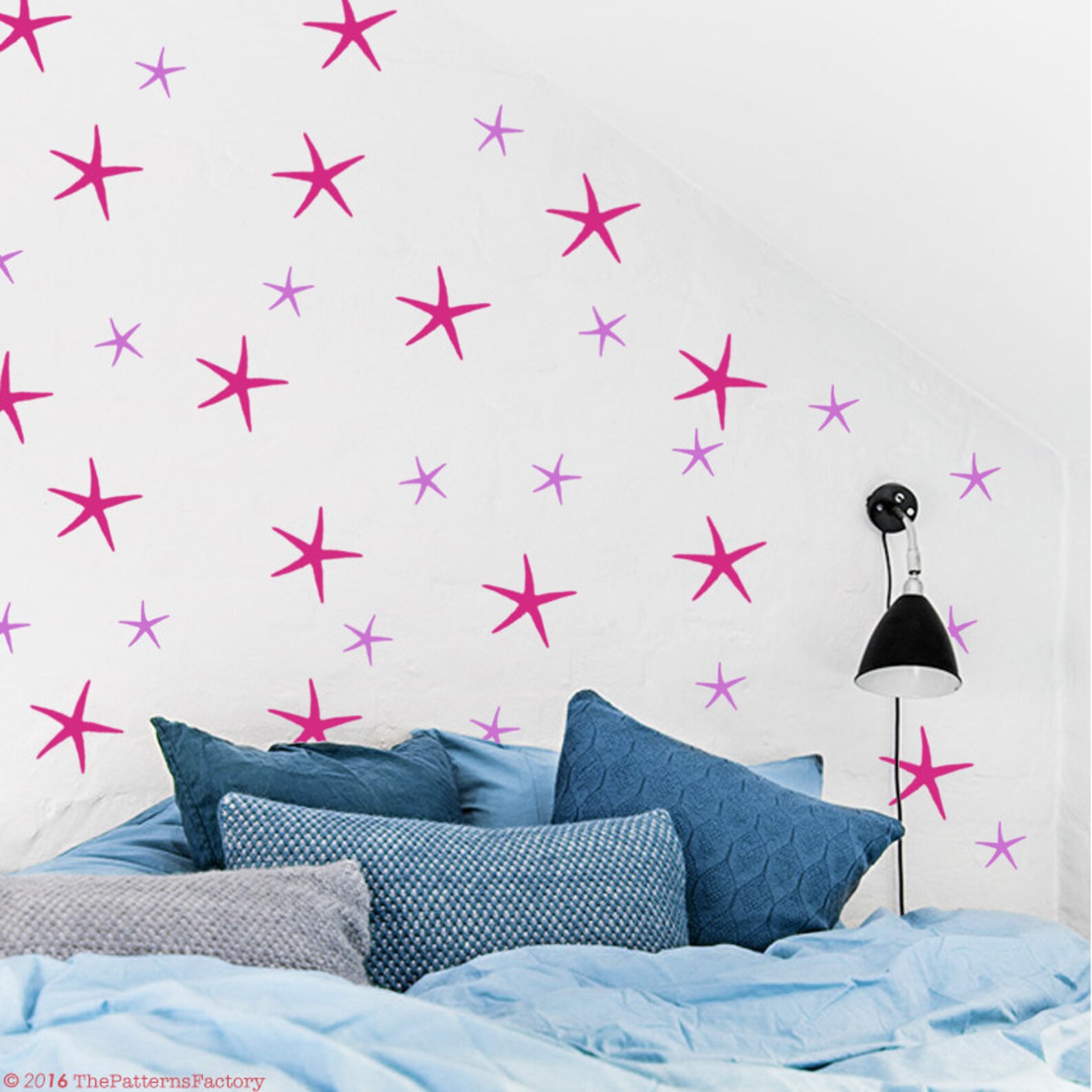 Starfish Wall Decal / 96 2 Sizes Starfish Stickers / Home Etsy
