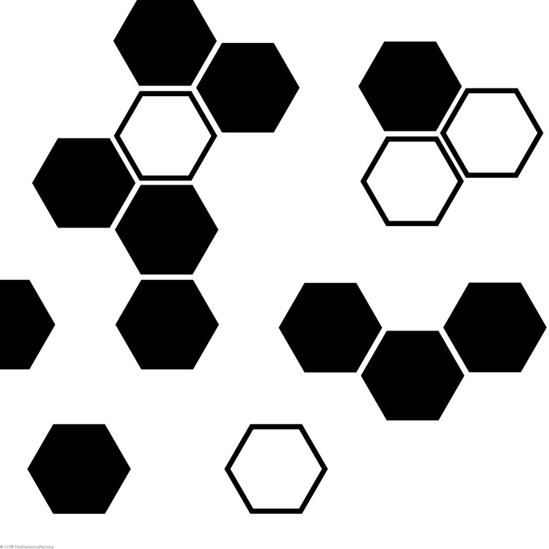 Honeycomb Wall Decal Hexagon Decal Honeycomb Wall Sticker - Etsy Denmark