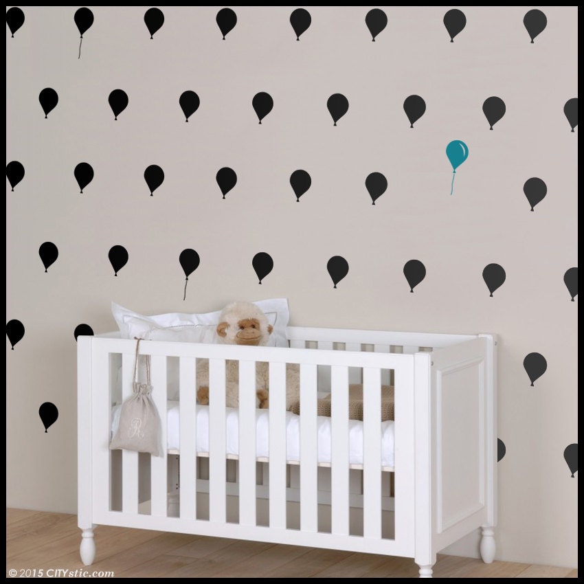 Autocollant Mural de Ballons/Autocollant Décoration Murale Pour Enfants Décalcomanie Chambre d'enfan