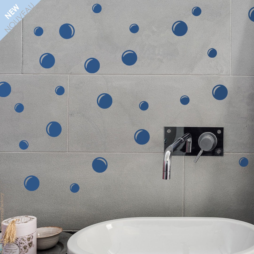 90 Bubbles Sticker for Bathroom Wall Tiles Shower Door Wall Sticker DIY Decor 90 Bubbles Sticker for Bathroom Wall Tiles Shower Door Wall Sticker DIY Decor