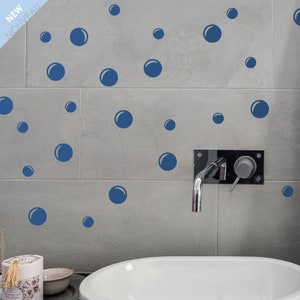 Soap Bubbles wall decal - Bubbles stickers - Bathroom decor - Playroom decal - Bubble decals