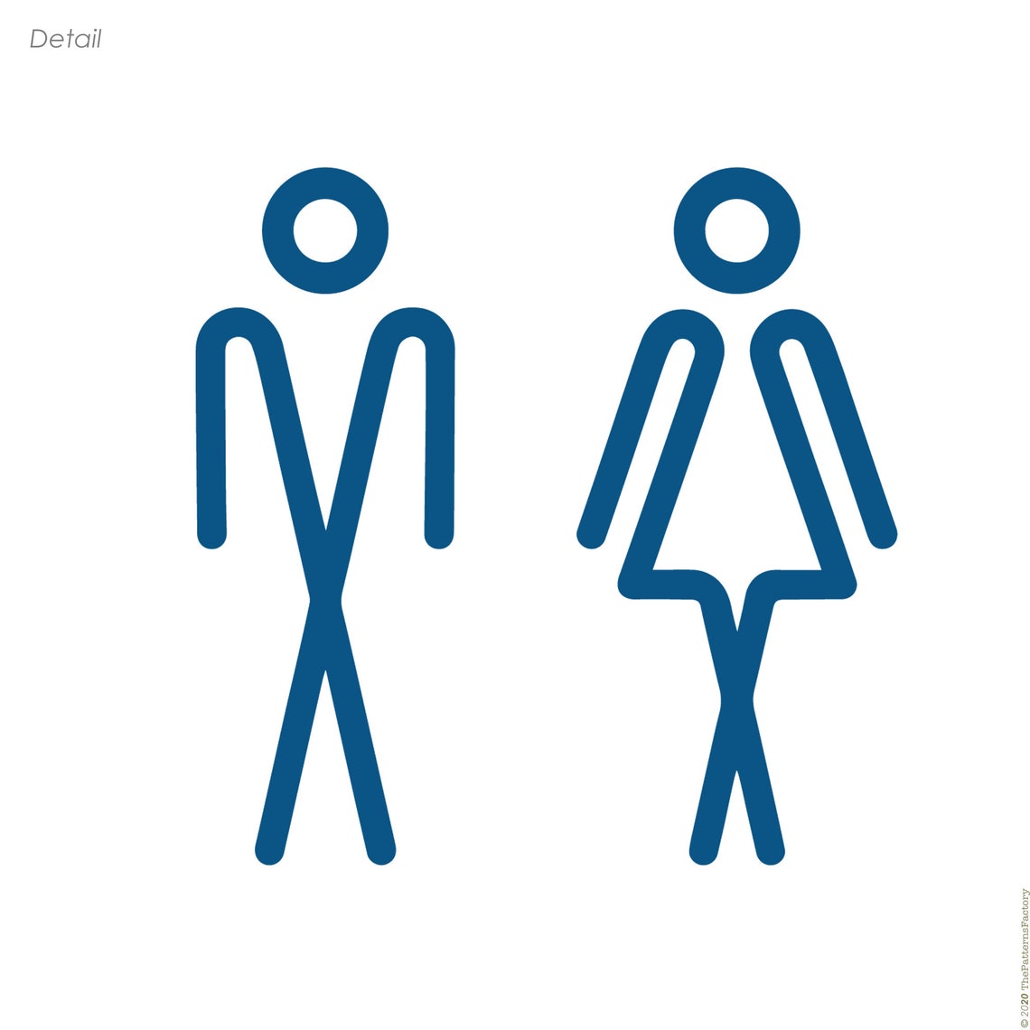 Lavatory Wall Decal Word Decal Lavatory Door Wall Sticker Etsy