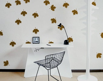 Vinilos decorativos con diseño de hoja de arce: Decoración canadiense