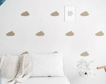 Cloud Wall Decals - Cloud Wall Stickers, Nursery Decals, Kids Room Decor, Unique Wall Decor, Baby Room Sticker, Nursery Decor, Cute Wall Art