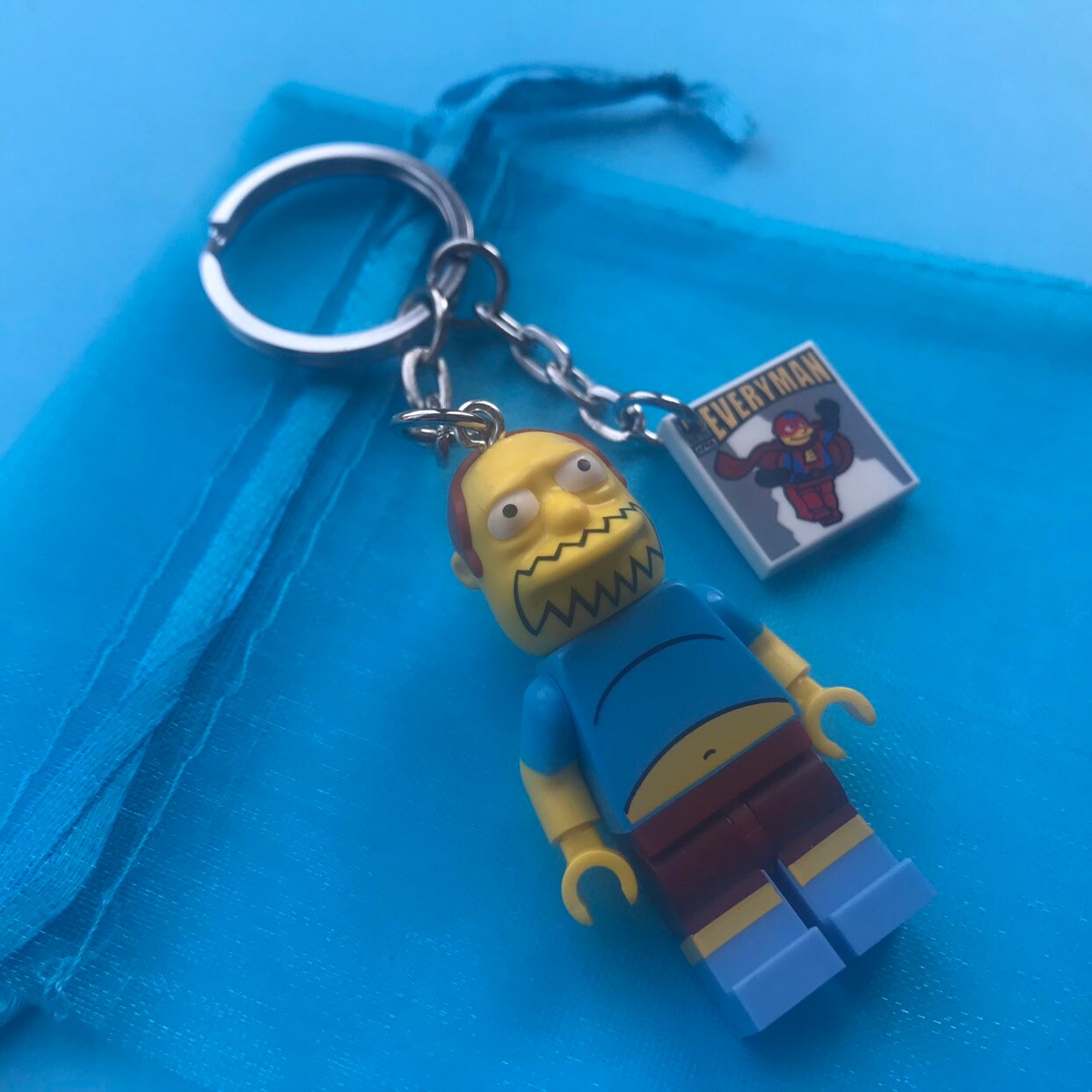 lego shark keyring