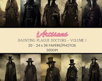 20 Plague Doctor Images | Haunting Photography | Plague Doctor Pictures | Commercial Use | Spooky Inspiration | Creepy Art | Scary Scenes