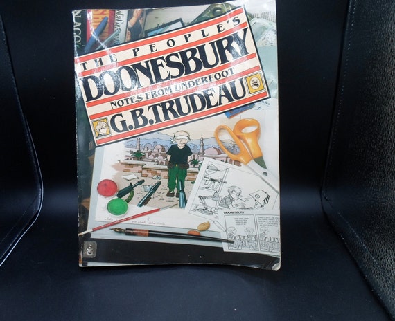 Vintage The People's Doonesbury Book Notes From Underfoot 1978-1980
