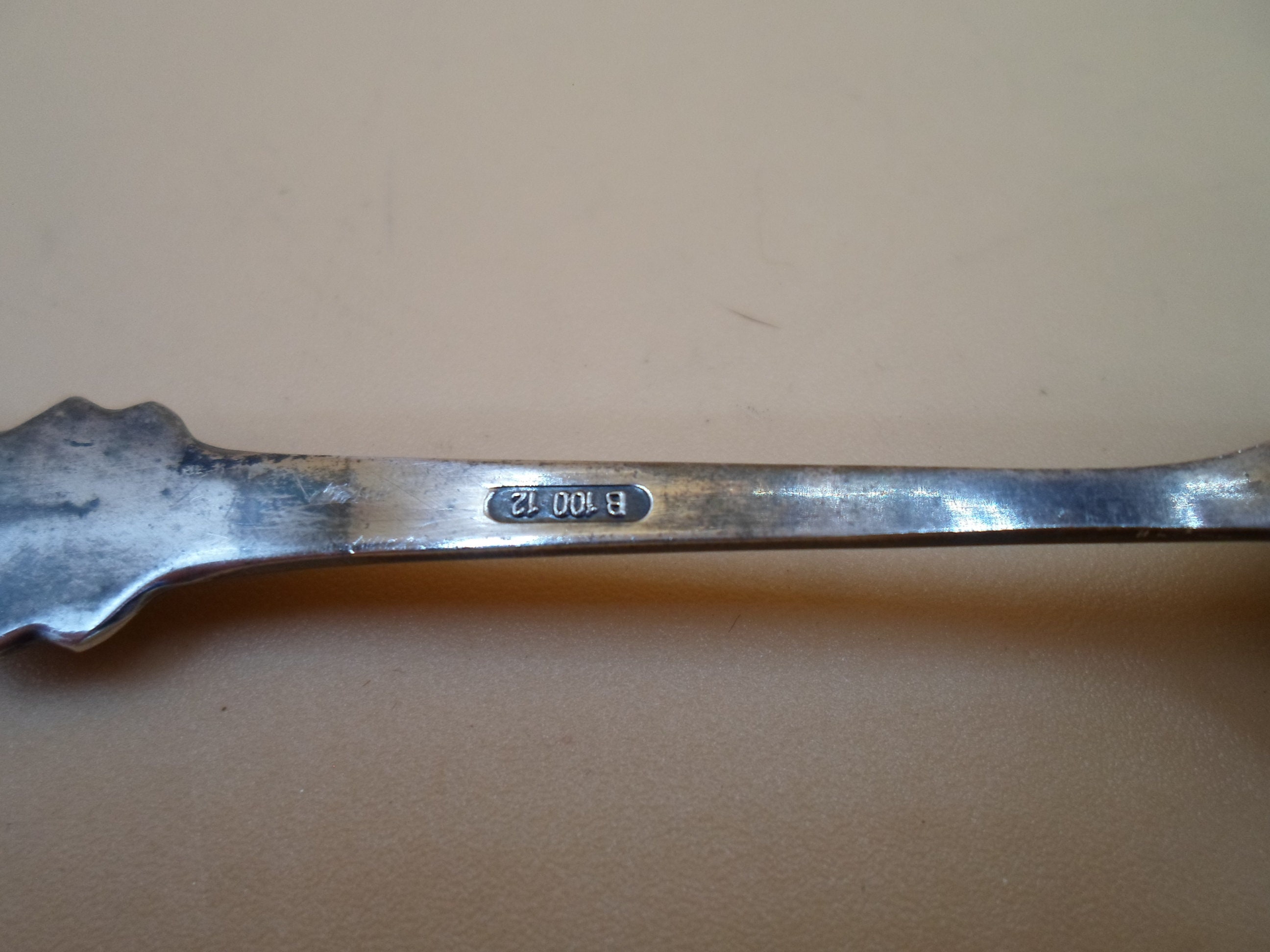 Vintage Silver Rolex Bucherer Souvenir Spoon B 100 12 Vintage Silver Rolex Bucherer Souvenir Spoon B 100 12