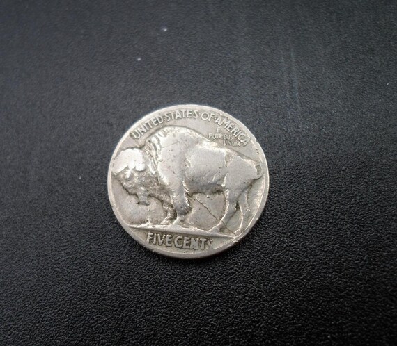 Antique Buffalo Nickel 1927 nice condition Historic USA coin