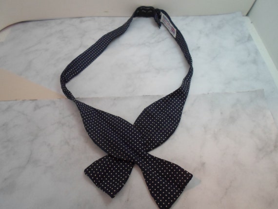 Vintage Bow Tie Cable Car Clothiers Robert Kirk Ltd San Francisco British Store 1990's