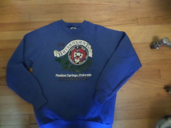 Vintage 80's or 90's Manitou Springs Colorado Briarhurst Oktoberfest sweatshirt USA