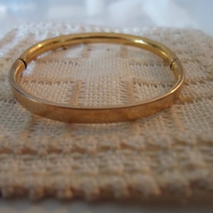 Vintage Antique Gold Filled Baby Child Bracelet 1930&#39;s as is