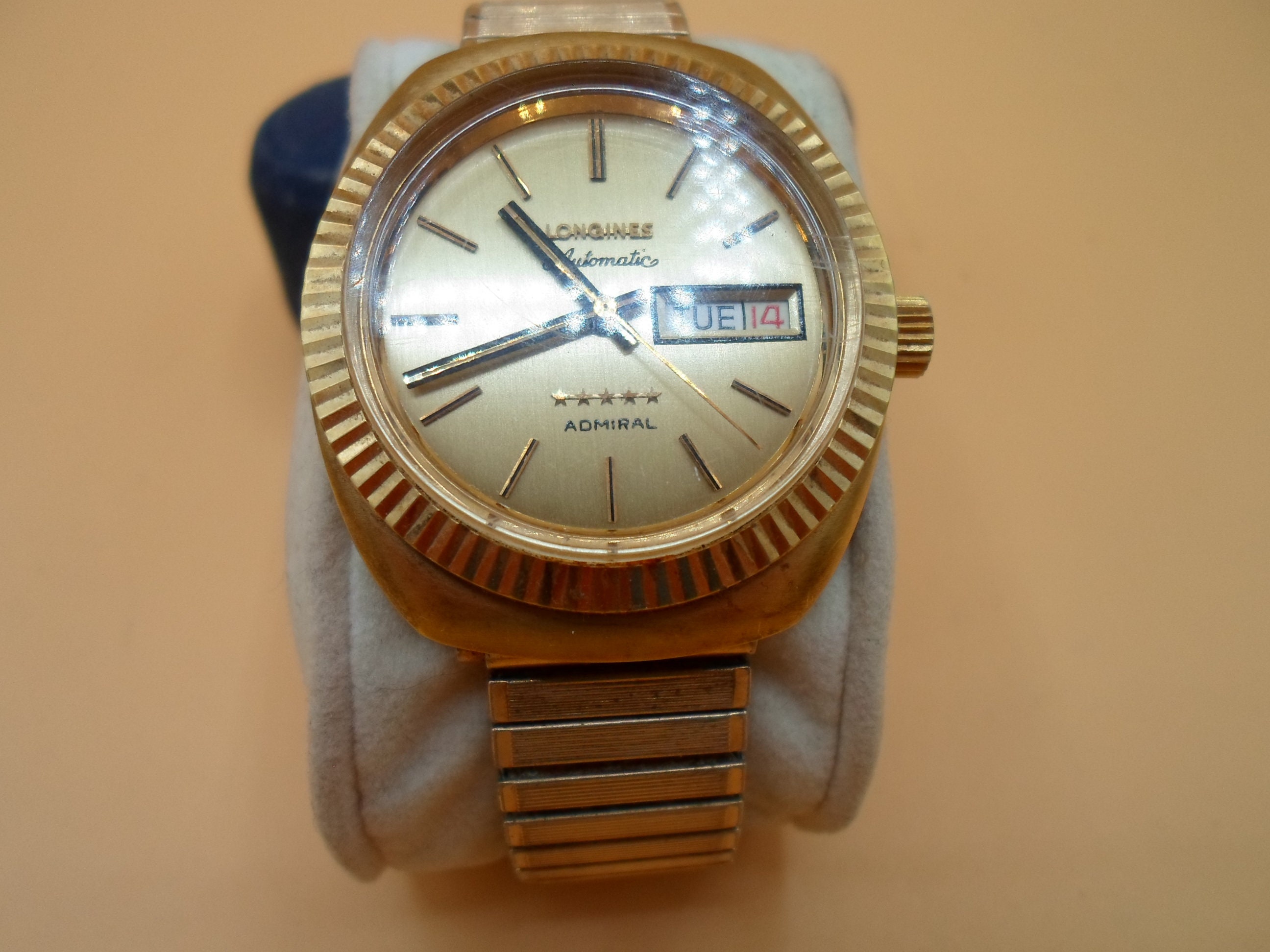 Longines admiral automatic chronograph deals