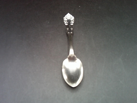 Antique Demitasse or Baby Spoon marked Montgomery Ward and Company A1  Silverplate