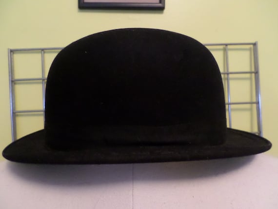 Vintage Art Deco Derby hat All That Jazz style Elkbrand xquality