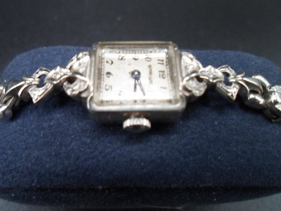 Vintage Wittnauer Women's 14k Gold Wristwatch Mec… - image 5