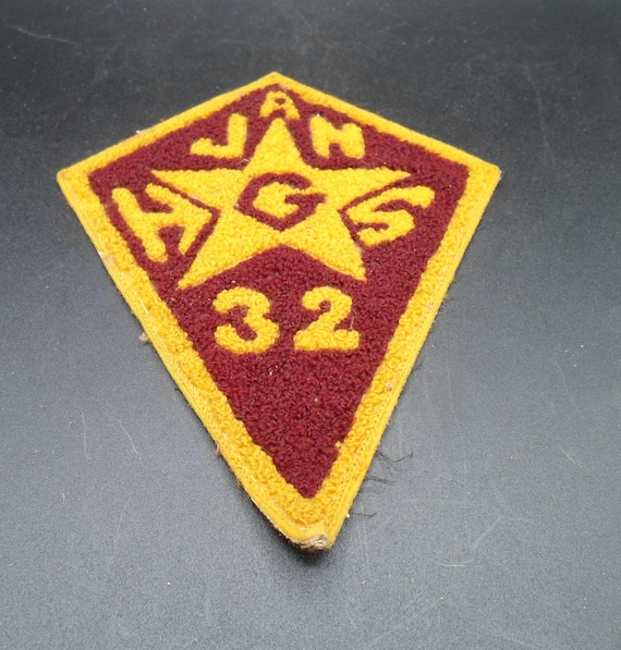 Vintage Letterman's Jacket School Patch 1932 Five Star GHS Very Cool