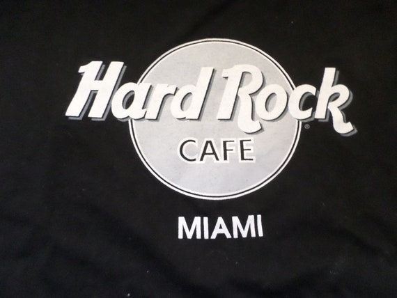 Vintage 90's Hard Rock Cafe Miami Made in USA t shirt XL