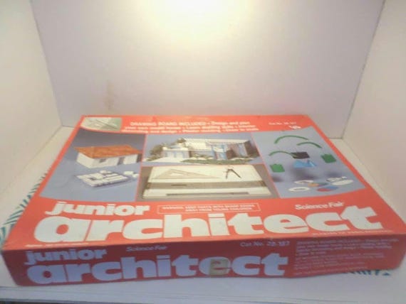 Vintage 90's Junior Architect kit Science Fair