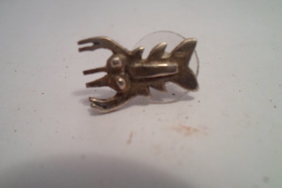 Vintage Sterling Silver Pin Cape Cod Lobster Adorable for Scarf Lapel or Tie