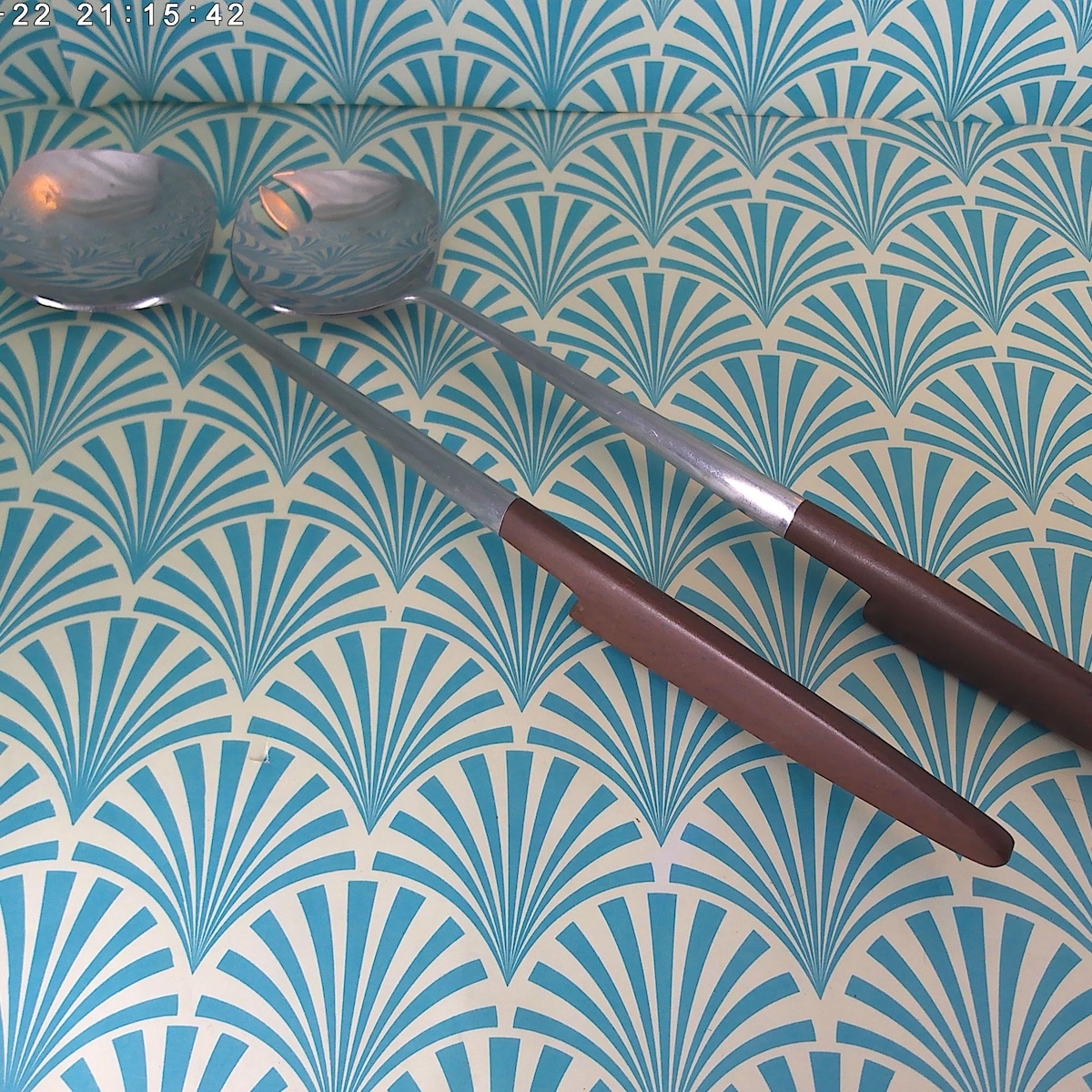 Vintage Salad Servers Mid-century Modern Design Japan Epic on Handles, Incredible Style - Etsy