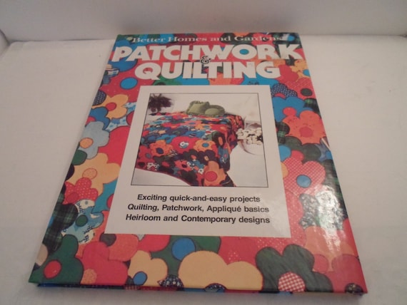 Vintage 1977 Patchwork Quilting Book Better Homes and Gardens Fun Projects.