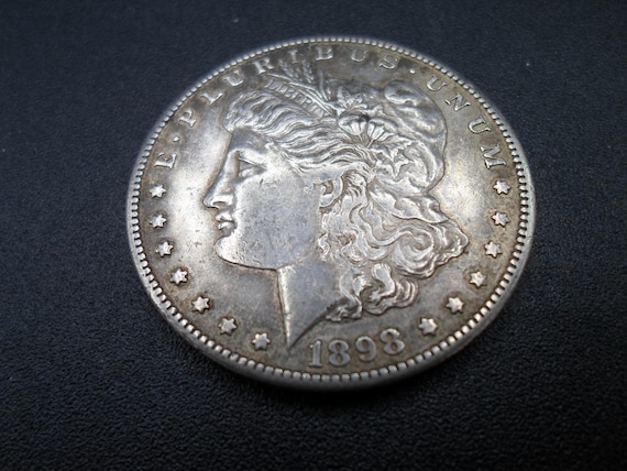 1898 S Morgan Silver Dollar Beautiful Coin