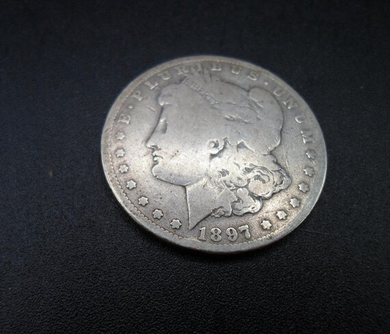 1897 O Morgan Silver Dollar USA Silver Coin 90% Silver America Antique Money