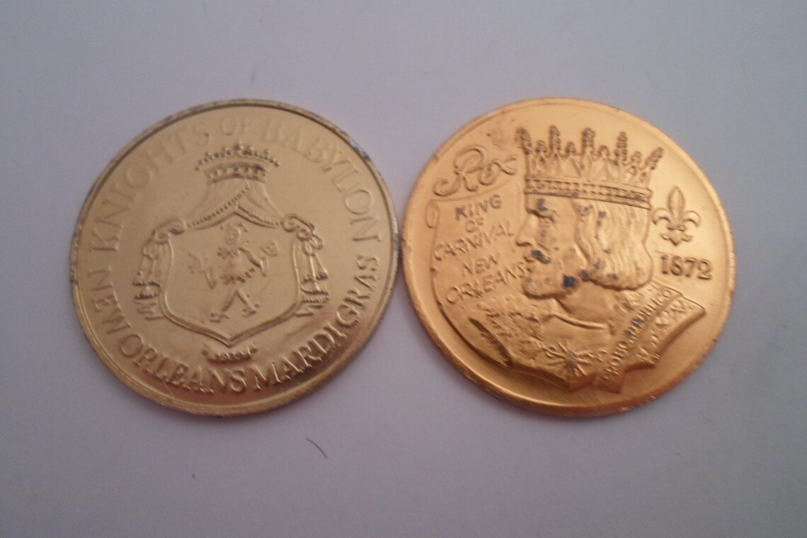 are old mardi gras doubloons worth anything
