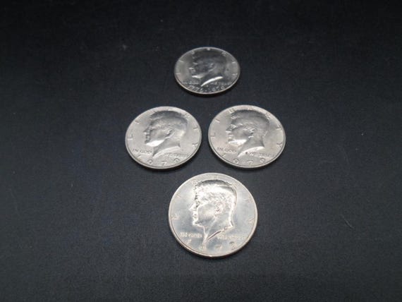 Kennedy Half Dollars One 1776-1976 Bi Centennial Two 1979 Kennedy Half Dollars nice coins