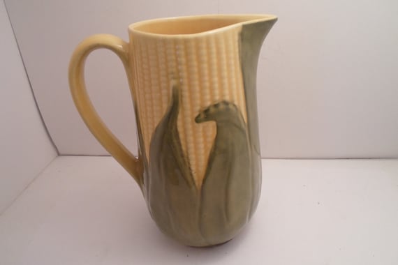 Shawnee USA Pottery Corn King Pitcher #71 Tall Absolutely Stunning Condition for your Farm To Table Cottage Chic