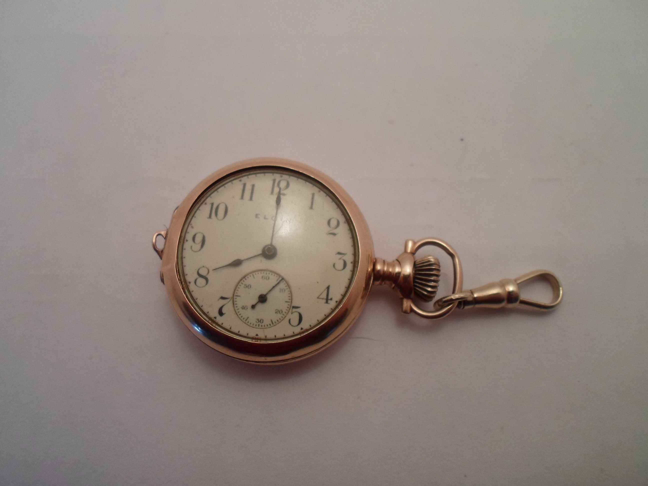antique elgin pocket watch identification