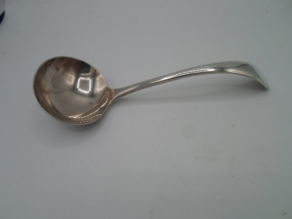 Vintage Ladle Made in Sheffield England Silverplate marked 6" Gravy Sauce